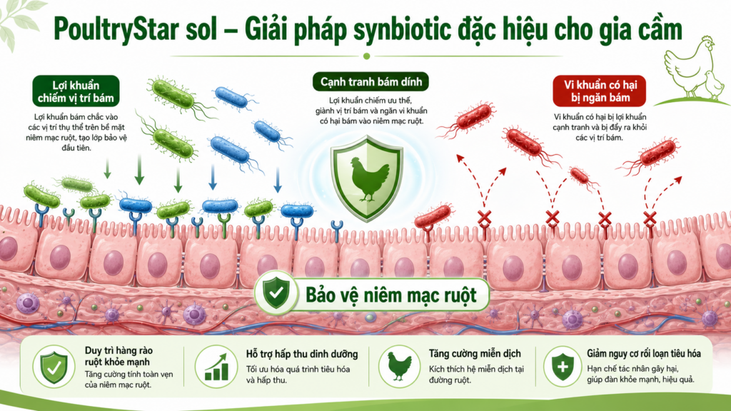 poultrystar giải pháp đặc hiệu cho gia cầm